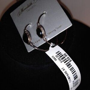 Meredith Leigh Designs: hoop earrings with tag.
